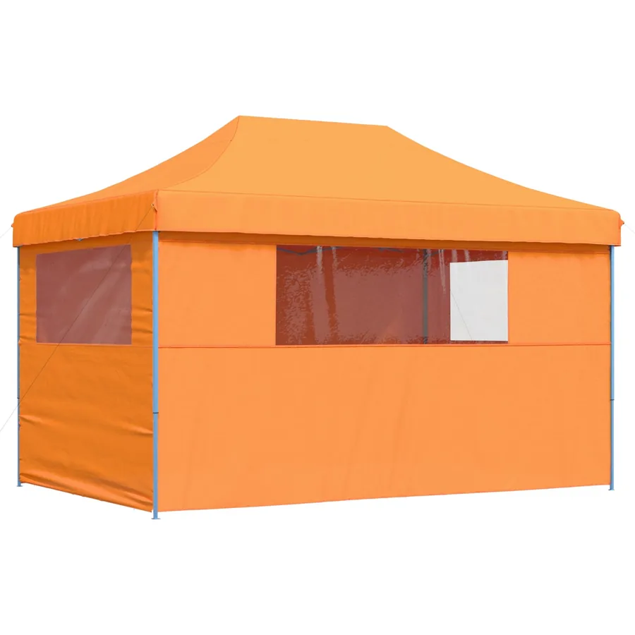 Tente de réception pliable escamotable avec 4 parois latérales - 5