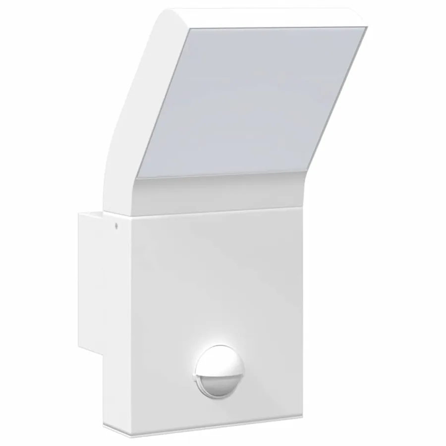 Applique murale LED d'extérieur avec capteurs blanc - 4