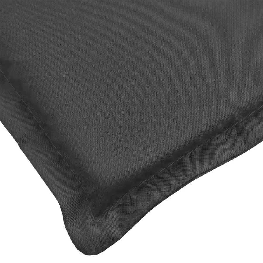 Coussins de chaise à dossier haut lot de 6 anthracite mélangé - 9