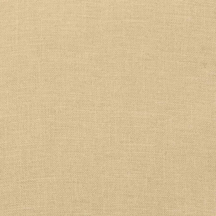 Coussins de chaise à dossier bas lot de 2 beige mélangé tissu - 10