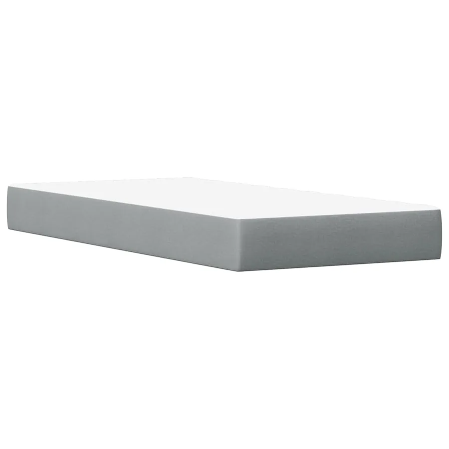 Lit avec matelas 90x190 cm bois massif de pin - 4