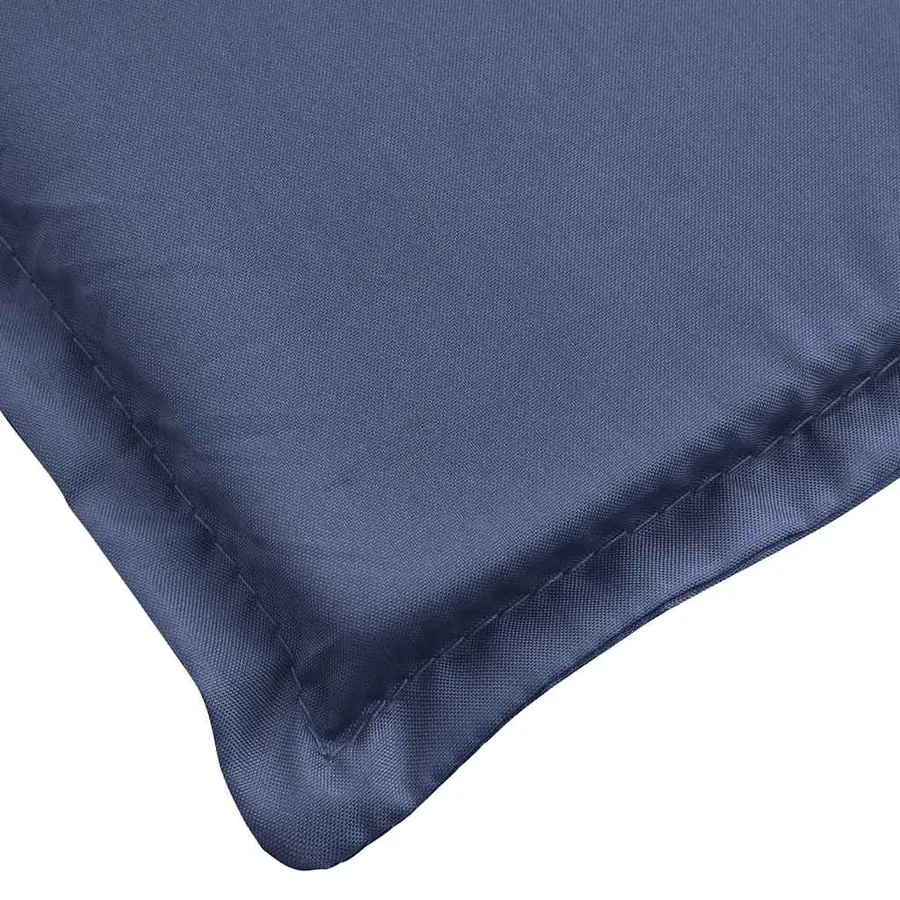 Coussin de chaise de terrasse bleu marine tissu oxford - 6