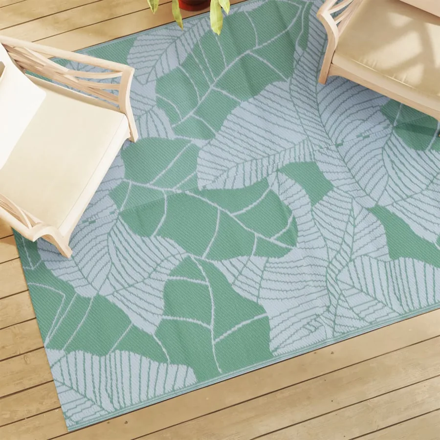Tapis d'extérieur ARAKIL vert 160 x 230 cm PP