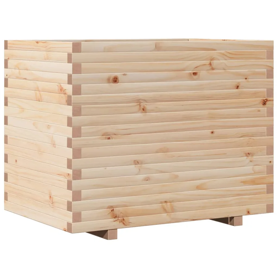 Jardinière 90x60x72,5 cm bois de pin massif - 2