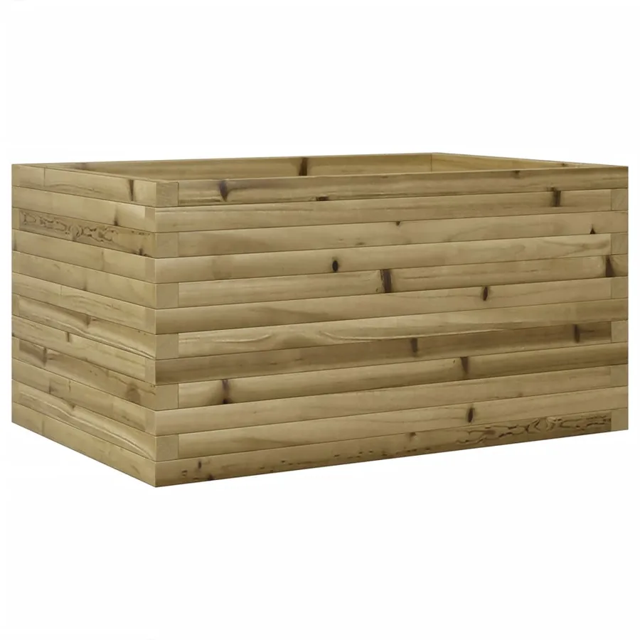 Jardinière 90x60x46 cm bois de pin imprégné - 7