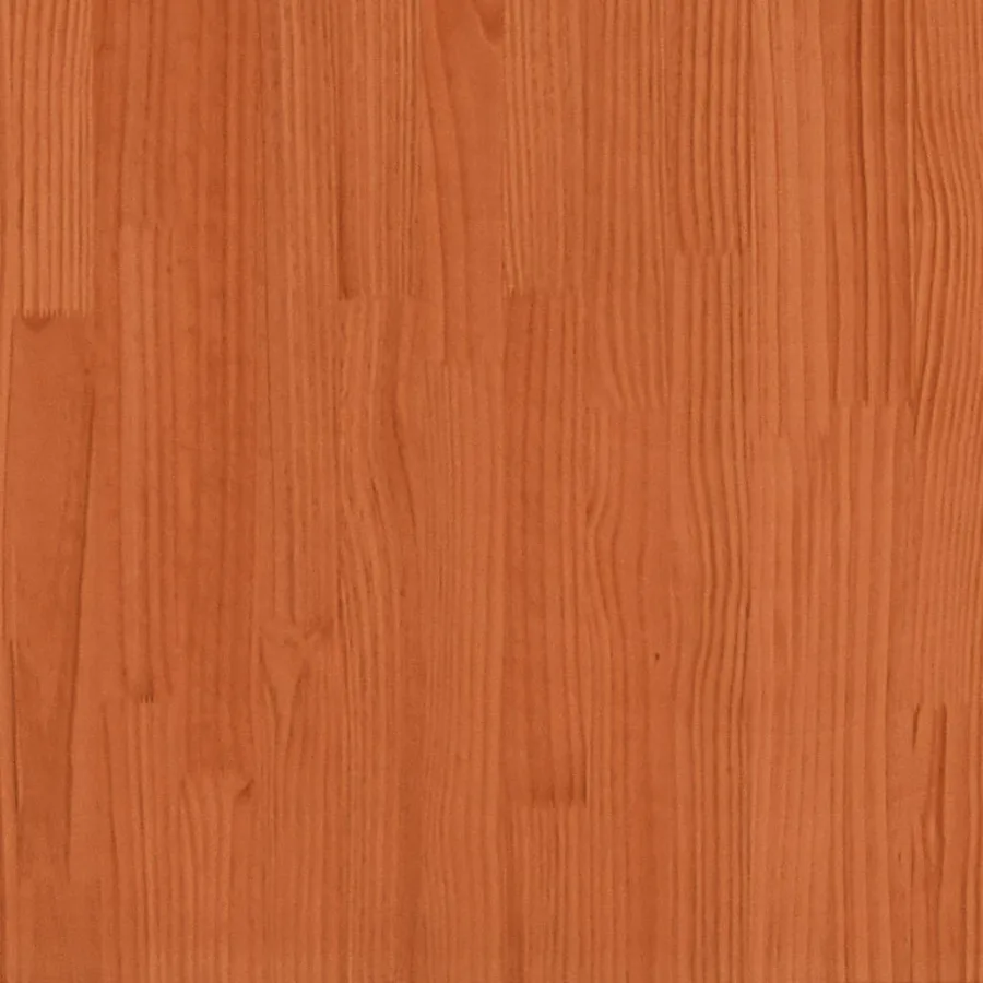 Tiroirs de lit 4 pcs cire marron bois de pin massif - 8