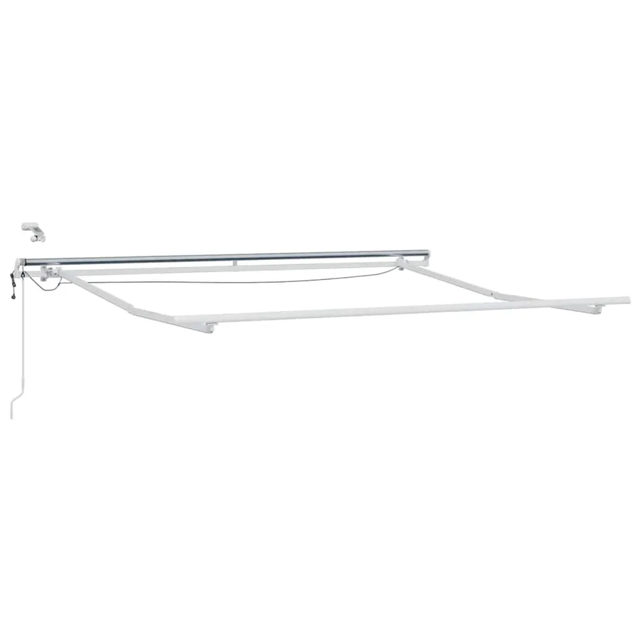 Auvent rétractable automatique avec LED anthracite et blanc - 7