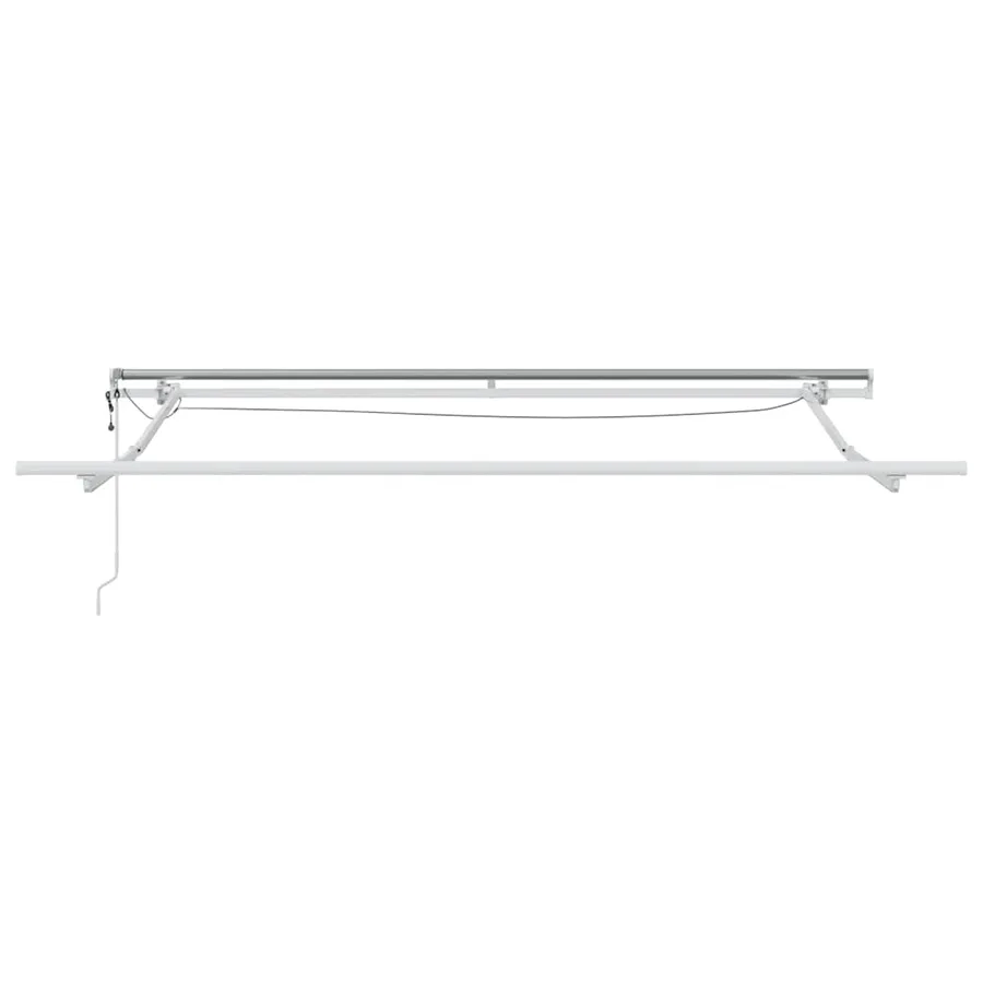 Auvent rétractable automatique avec LED anthracite et blanc - 9