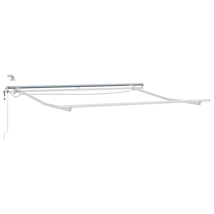 Auvent rétractable automatique avec LED bordeaux 300x250 cm - 9