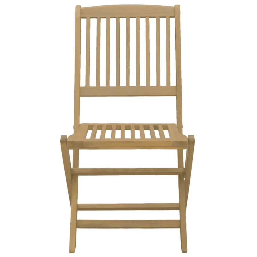 Ensemble à manger de jardin 7 pcs Bois d'acacia solide - 5