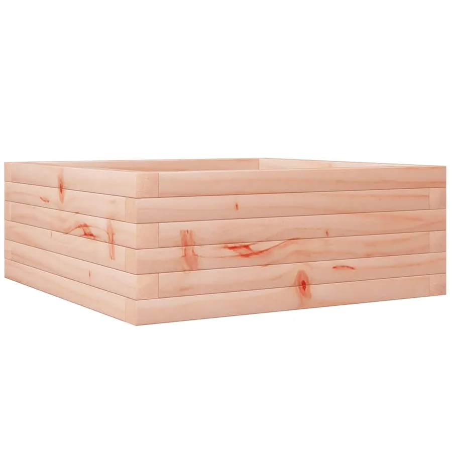 Jardinière 60x60x23 cm bois massif douglas - 7