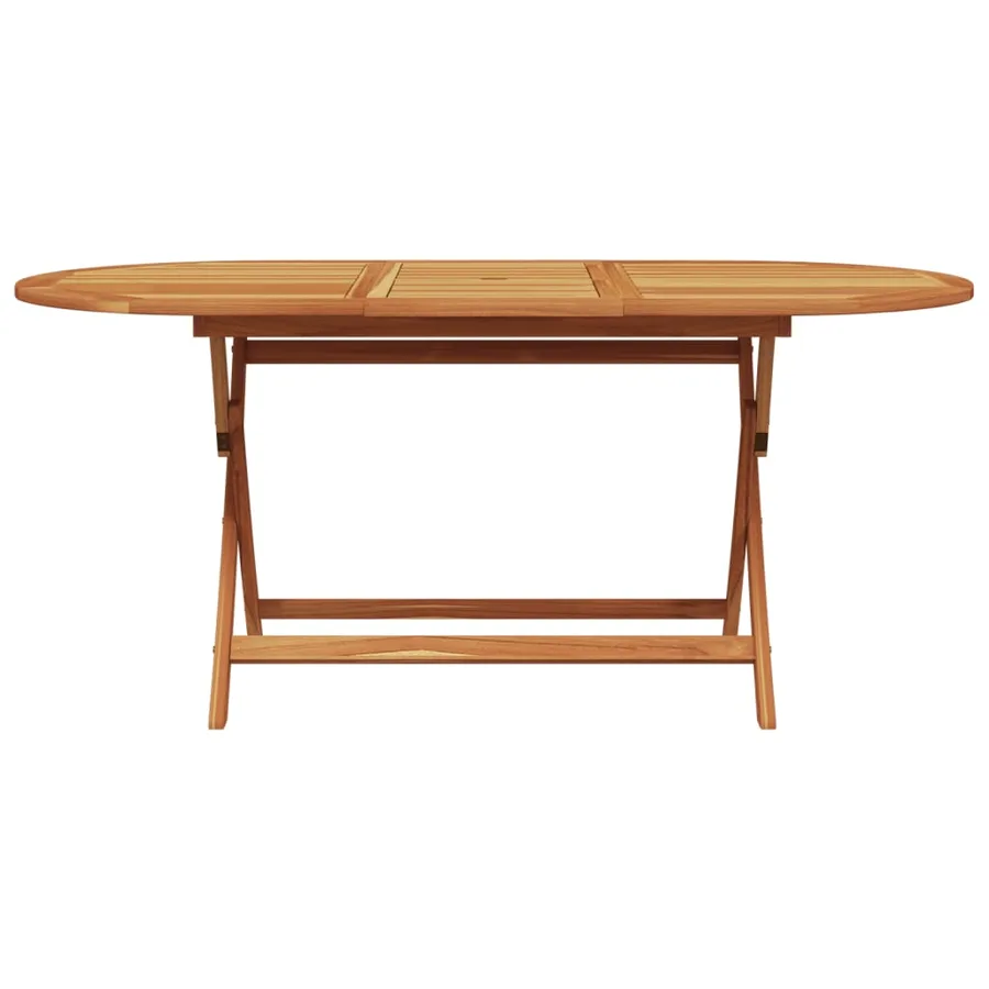 Ensemble à Manger de jardin 7pcs noir polypropylène bois massif - 6