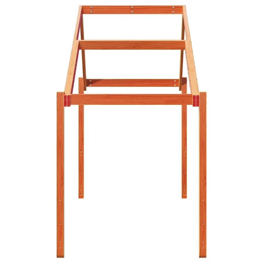 Toit de lit pour enfants 213x95,5x144,5 cm bois de pin massif - 5