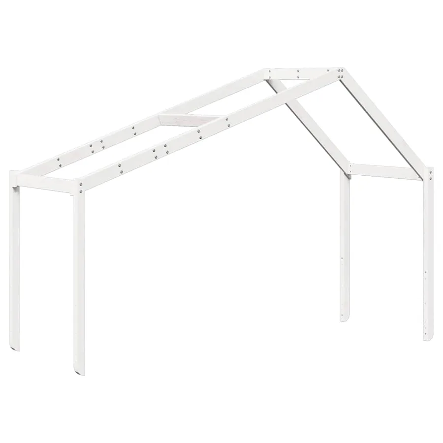 Toit de lit pour enfants 203x95,5x142 cm bois de pin massif - 2