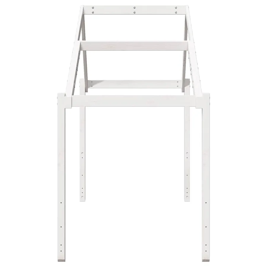 Toit de lit pour enfants 203x95,5x142 cm bois de pin massif - 5