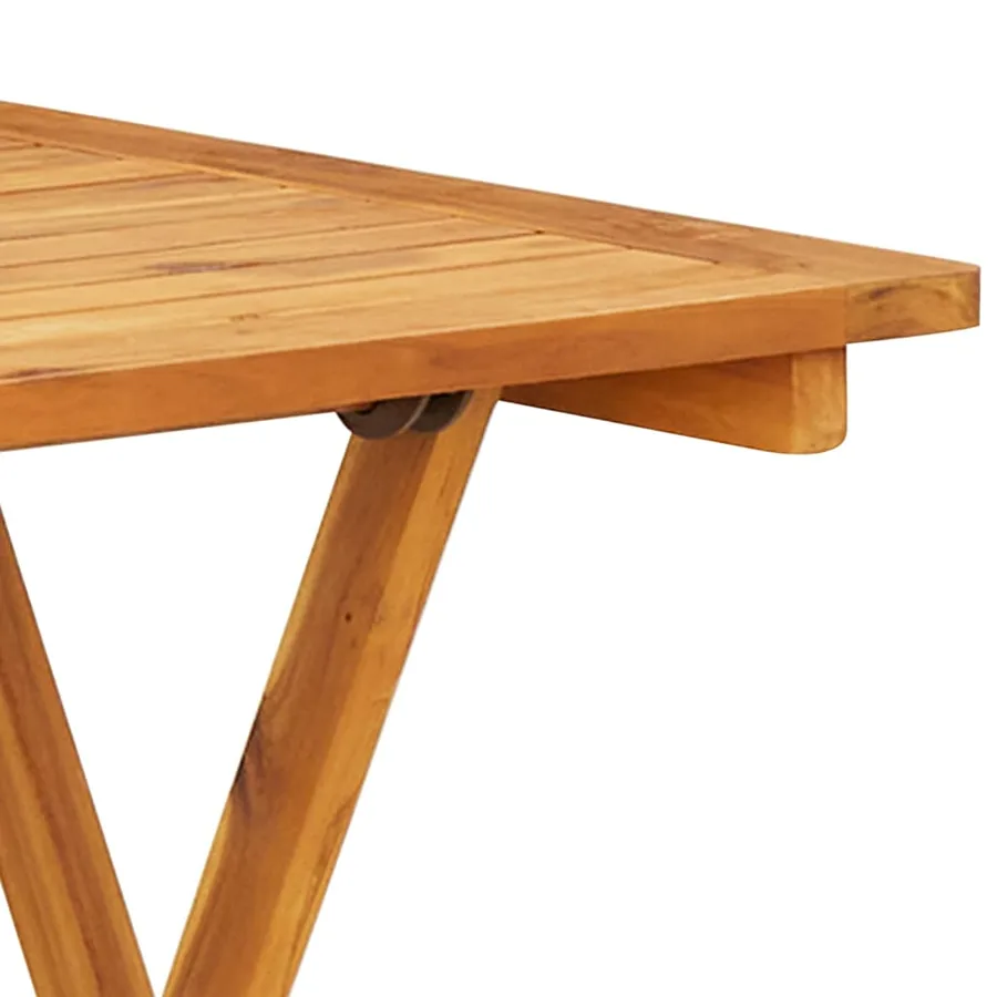Ensemble de bistro 3 pcs gris polypropylène et bois massif - 11