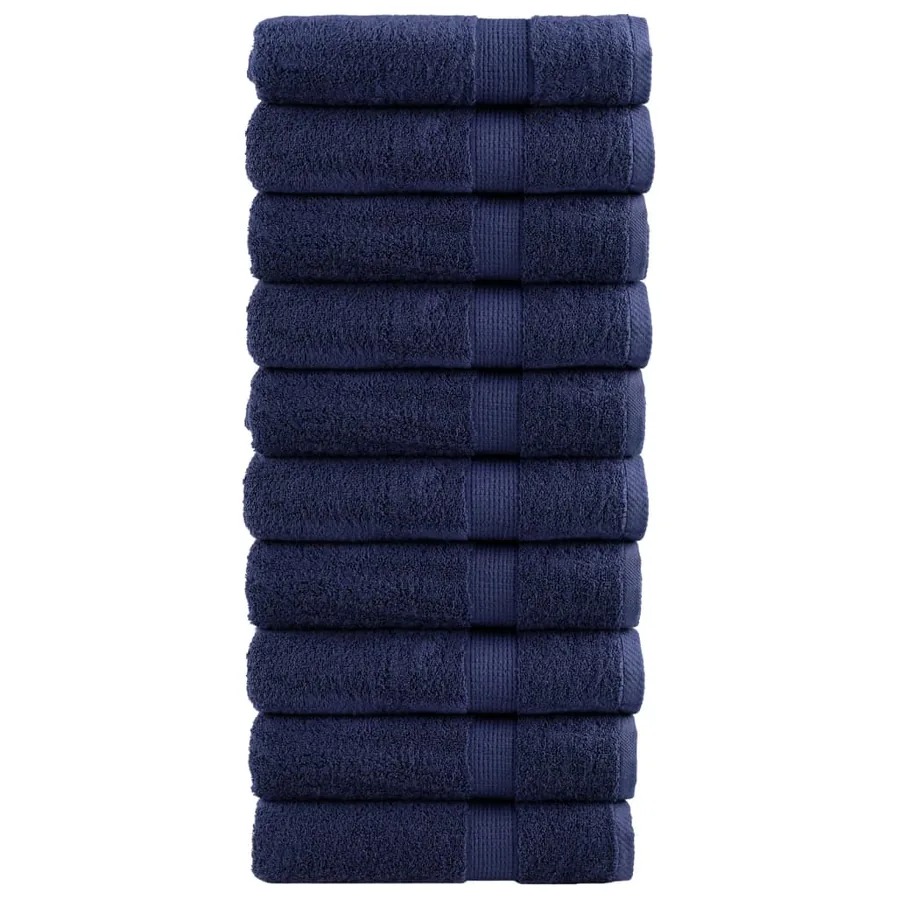 Serviettes de douche de qualité supérieure SOLUND 10 pcs