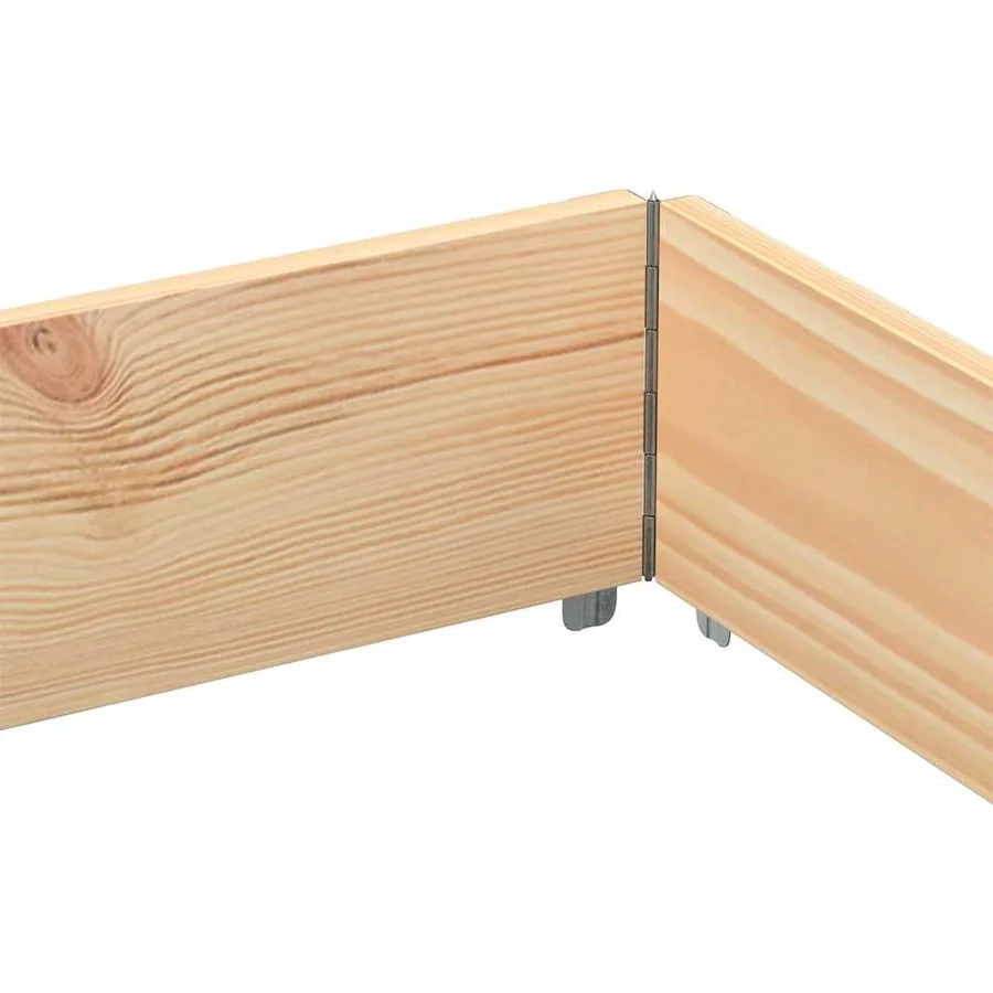 Jardinière 150x100 cm bois de pin massif - 6