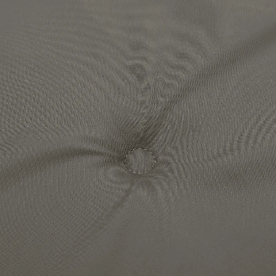 Coussin de banc de jardin gris foncé mélangé 150x50x7 cm tissu - 6