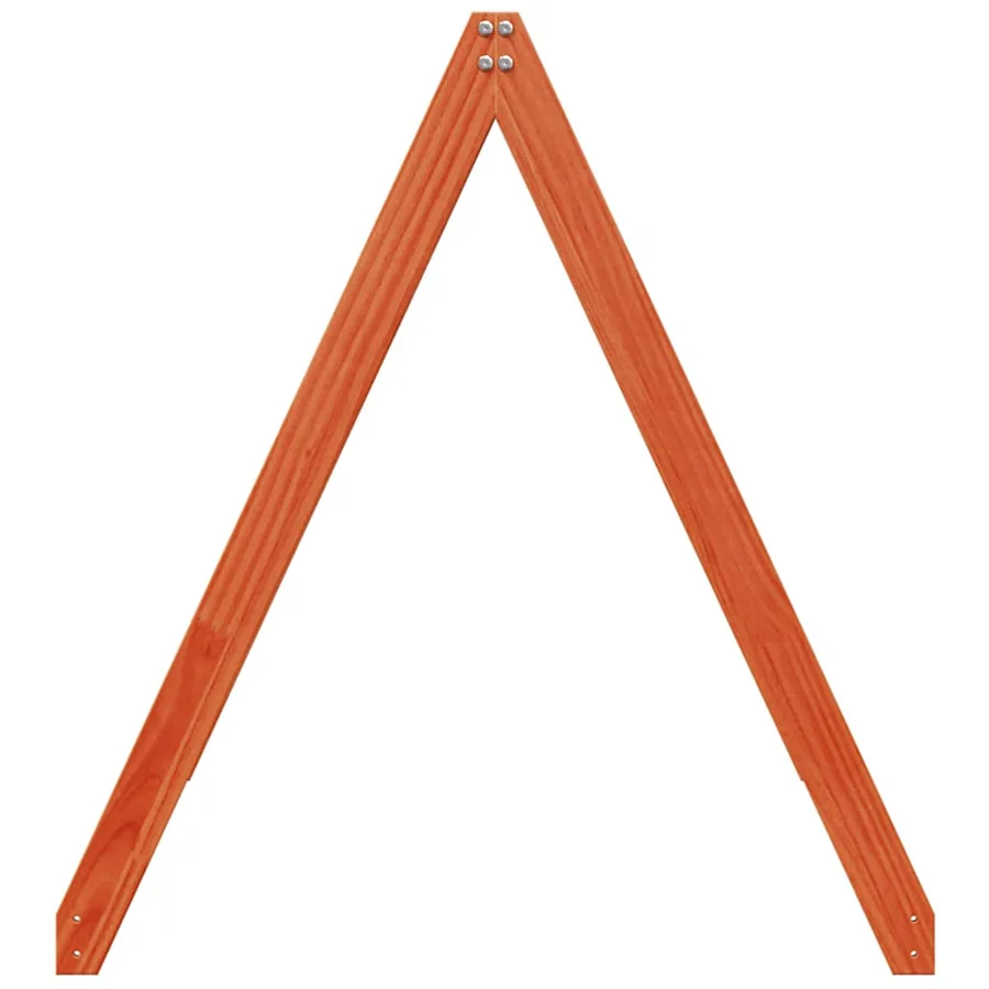 Toit de lit pour enfants 209x95,5x88 cm bois de pin massif - 5