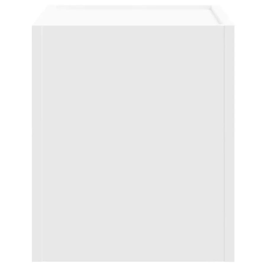 Tables de chevet murales 2 pcs blanc 45x30x35 cm - 6