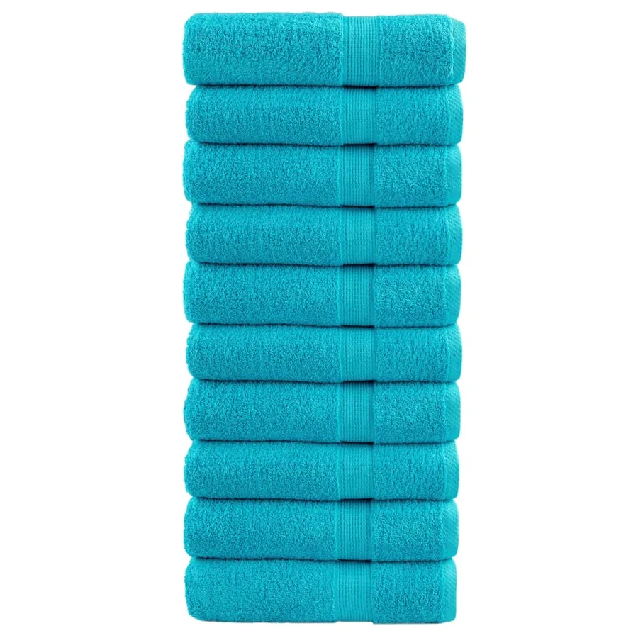 Serviettes de douche de qualité supérieure SOLUND 10 pcs