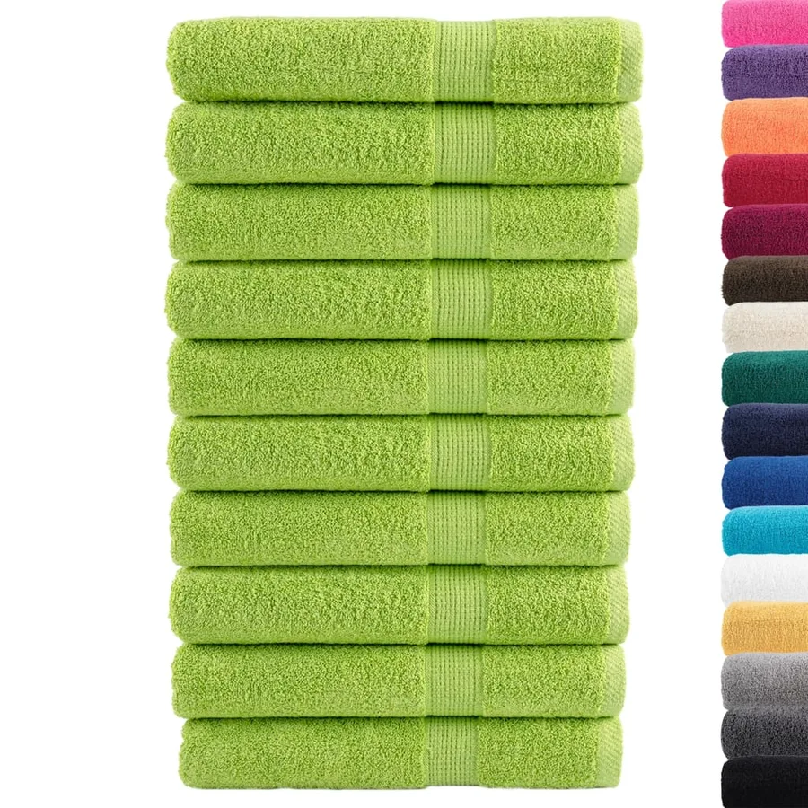 Serviettes de qualité supérieure SOLUND 10 pcs vert pomme - 2