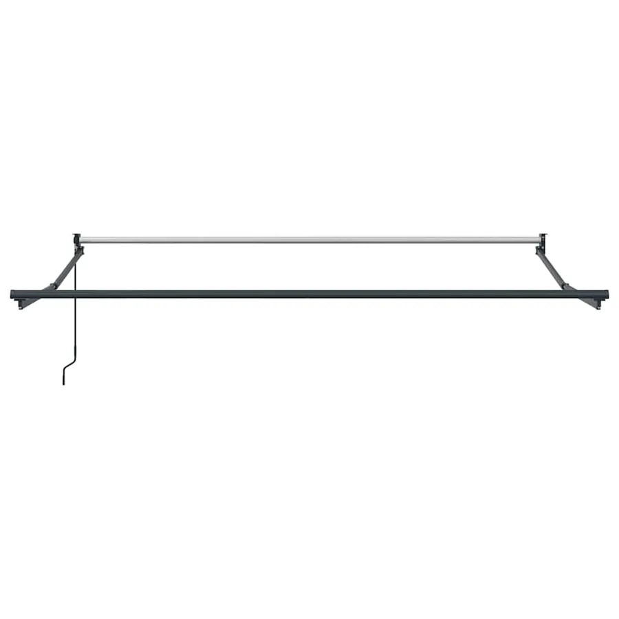 Auvent manuel rétractable marron 300x250 cm - 5