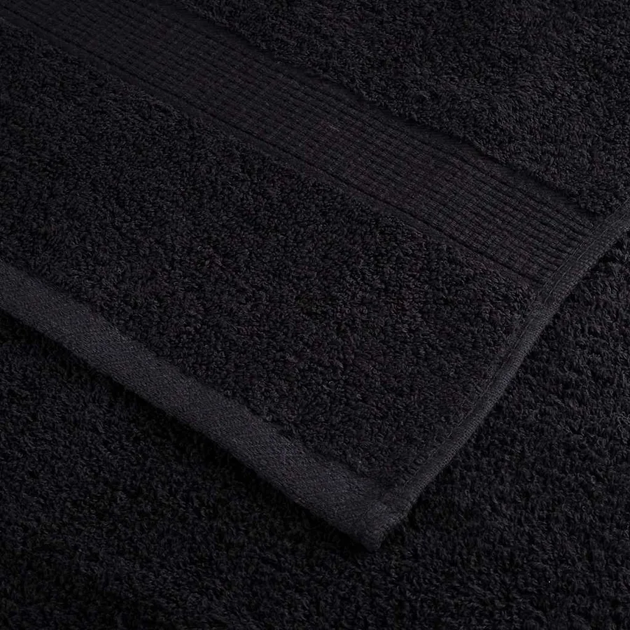 Serviettes de qualité supérieure SOLUND 2 pcs noir 600 g/m² - 6
