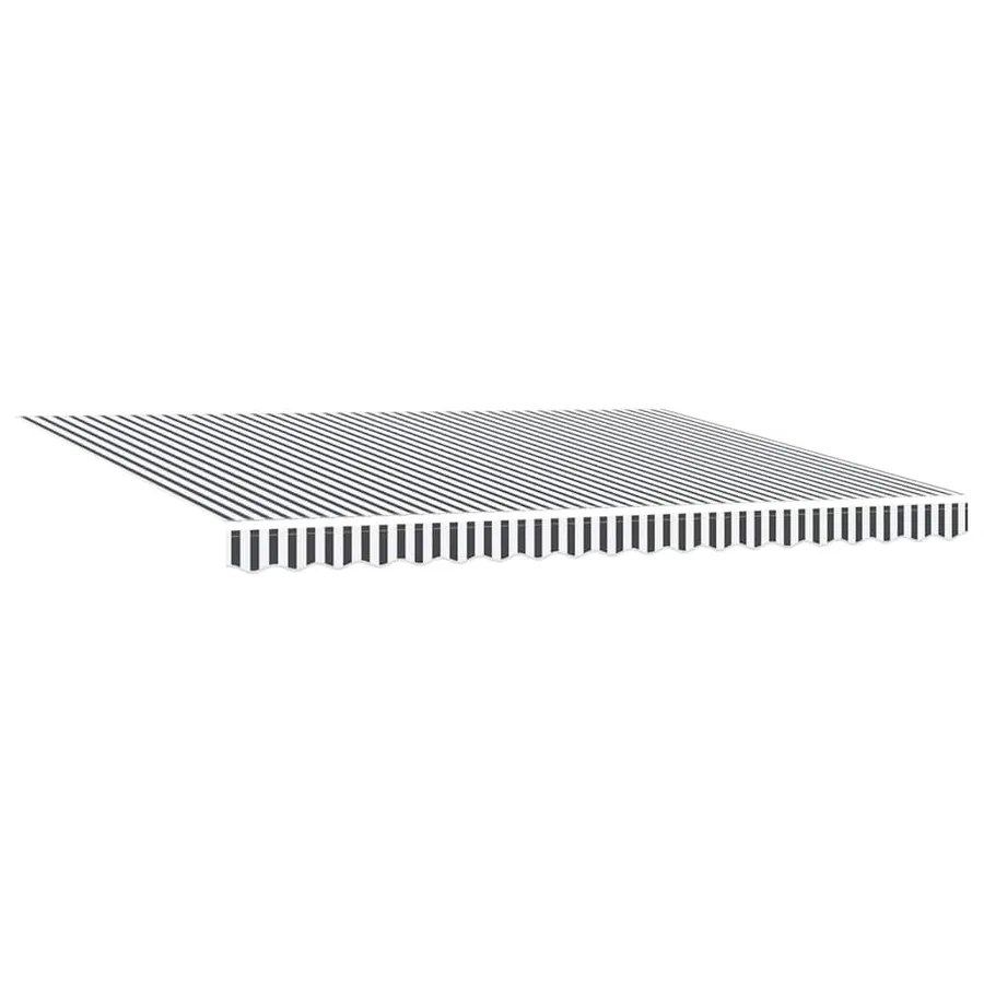 Auvent rétractable automatique anthracite et blanc 450x300 cm - 5