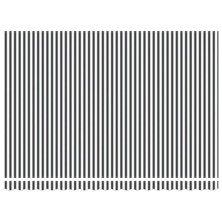 Auvent rétractable automatique anthracite et blanc 450x300 cm - 7