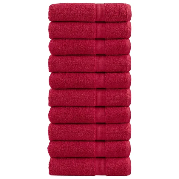 Serviettes de bain de qualité supérieure SOLUND 10 pcs 600g/m²