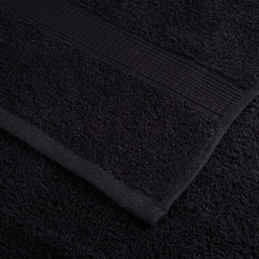 Serviettes de douche de qualité supérieure SOLUND 2 pcs noir - 6