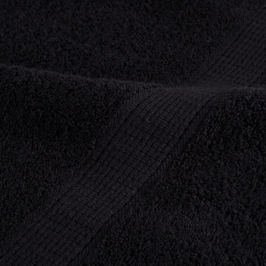 Serviettes de douche de qualité supérieure SOLUND 2 pcs noir - 7
