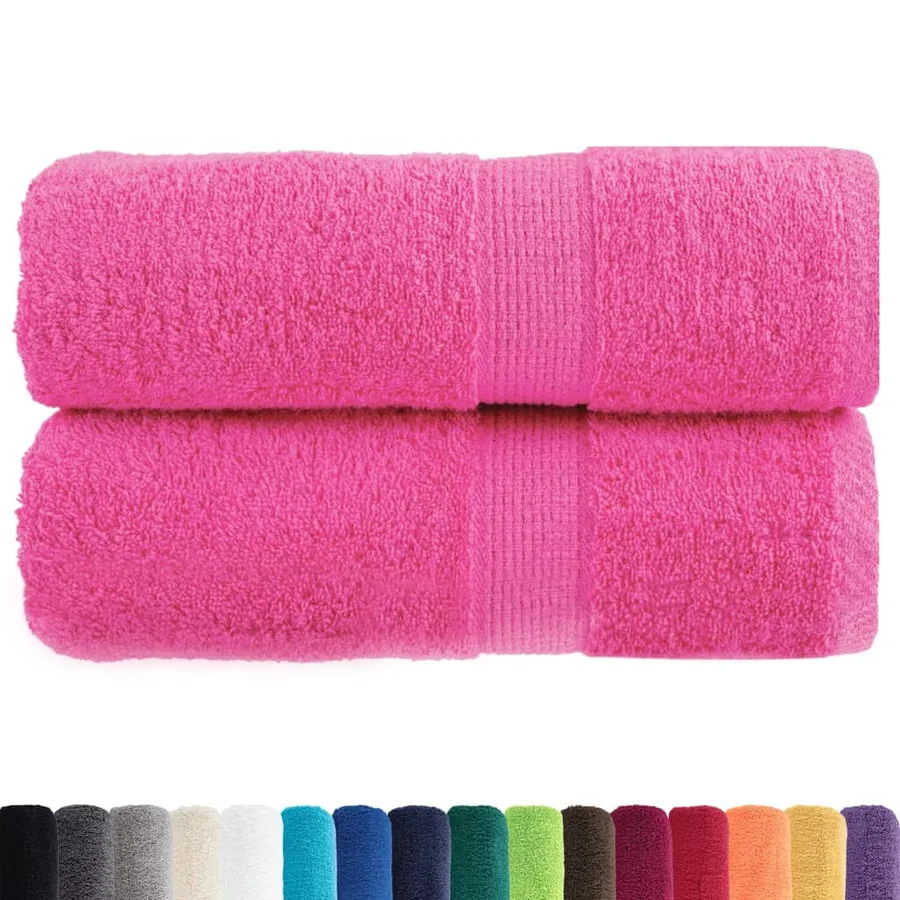 Serviettes d'invité de qualité supérieure SOLUND 2 pcs rose - 2