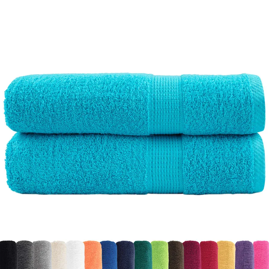 Essuie-mains de qualité supérieure SOLUND 2 pcs turquoise - 2