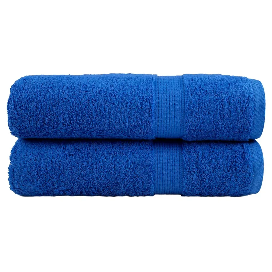 Essuie-mains de qualité supérieure SOLUND 2 pcs bleu 600 g/m²