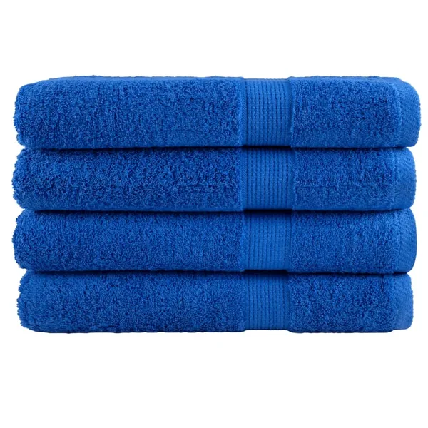 Serviettes de qualité supérieure SOLUND 4 pcs bleu 600 g/m²