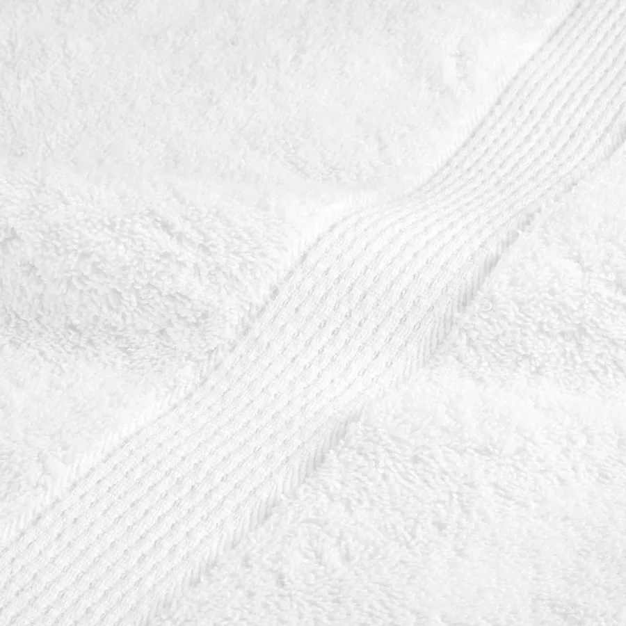 Serviettes de bain de qualité supérieure SOLUND 2 pcs blanc - 7