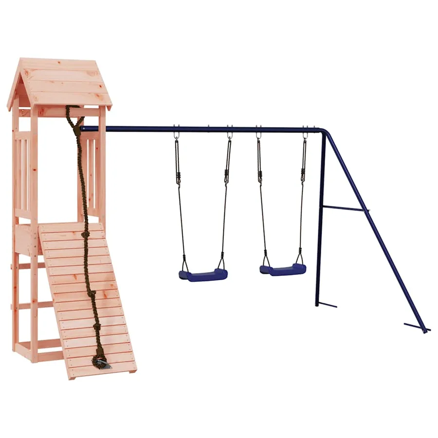 Aire de jeux d'extérieur bois massif de douglas - 2