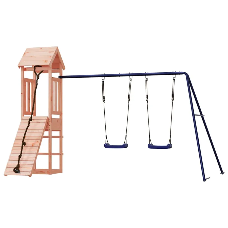 Aire de jeux d'extérieur bois massif de douglas - 3