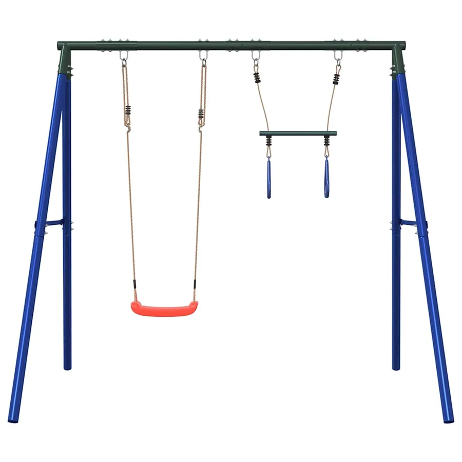 Ensemble de balançoire d'extérieur avec balançoire et trapèze - 3