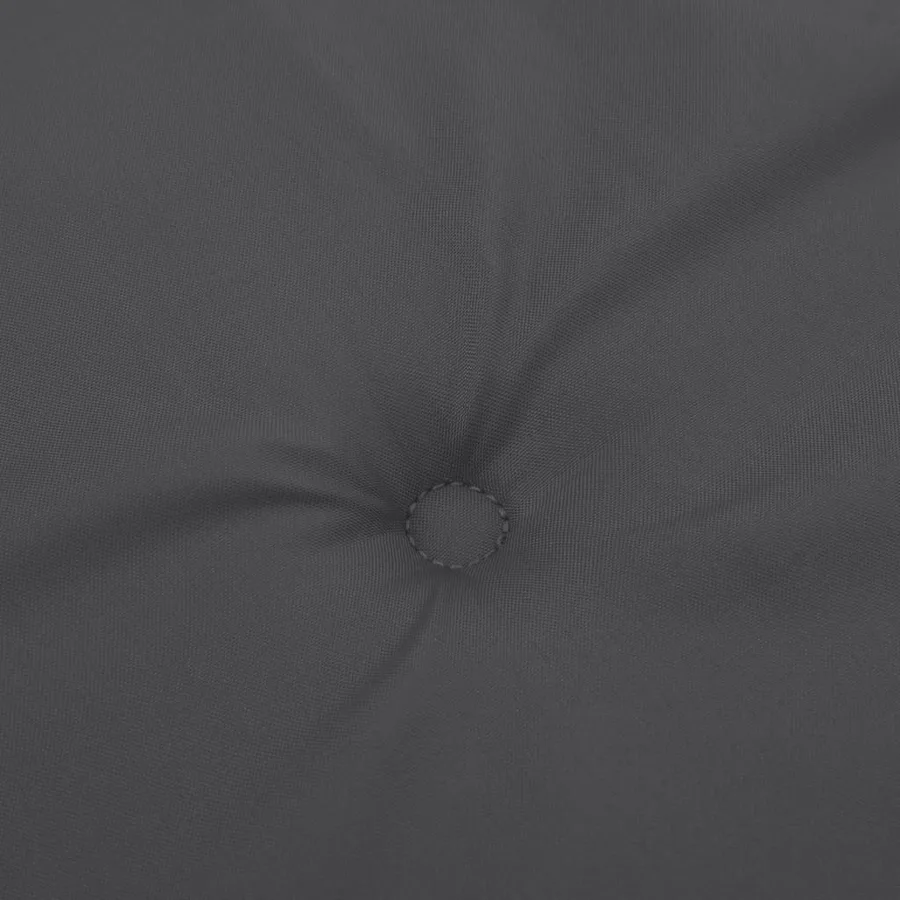 Coussin de banc de jardin anthracite mélangé 180x50x7 cm tissu - 6