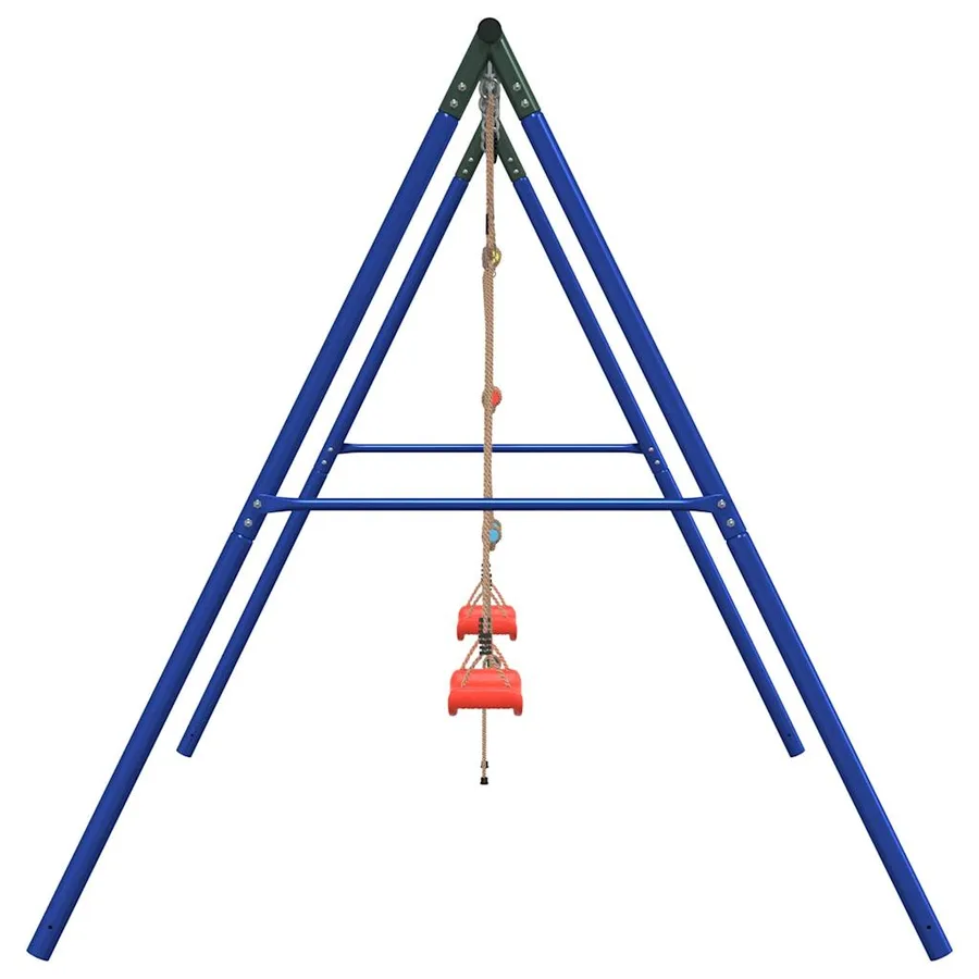 Ensemble de balançoire d'extérieur avec balançoires et échelle - 4