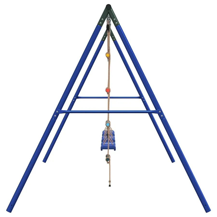 Ensemble de balançoire d'extérieur avec balançoires et échelle - 4