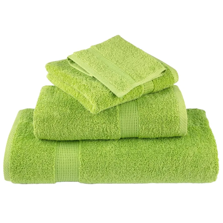 Ensemble de serviettes de qualité supérieure SOLUND 12 pcs vert - 4