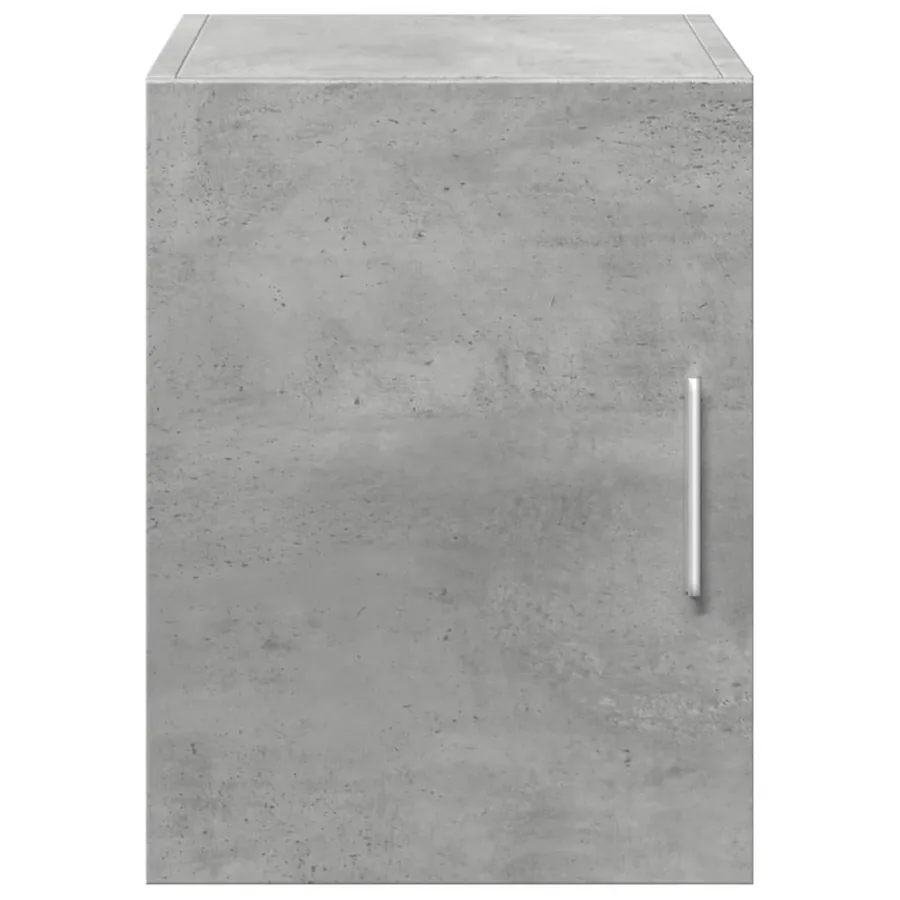 Armoire murale gris béton 30x42,5x40 cm bois d'ingénierie - 4