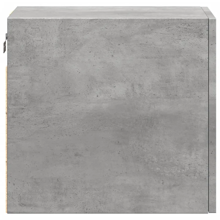 Armoire murale gris béton 30x42,5x40 cm bois d'ingénierie - 5