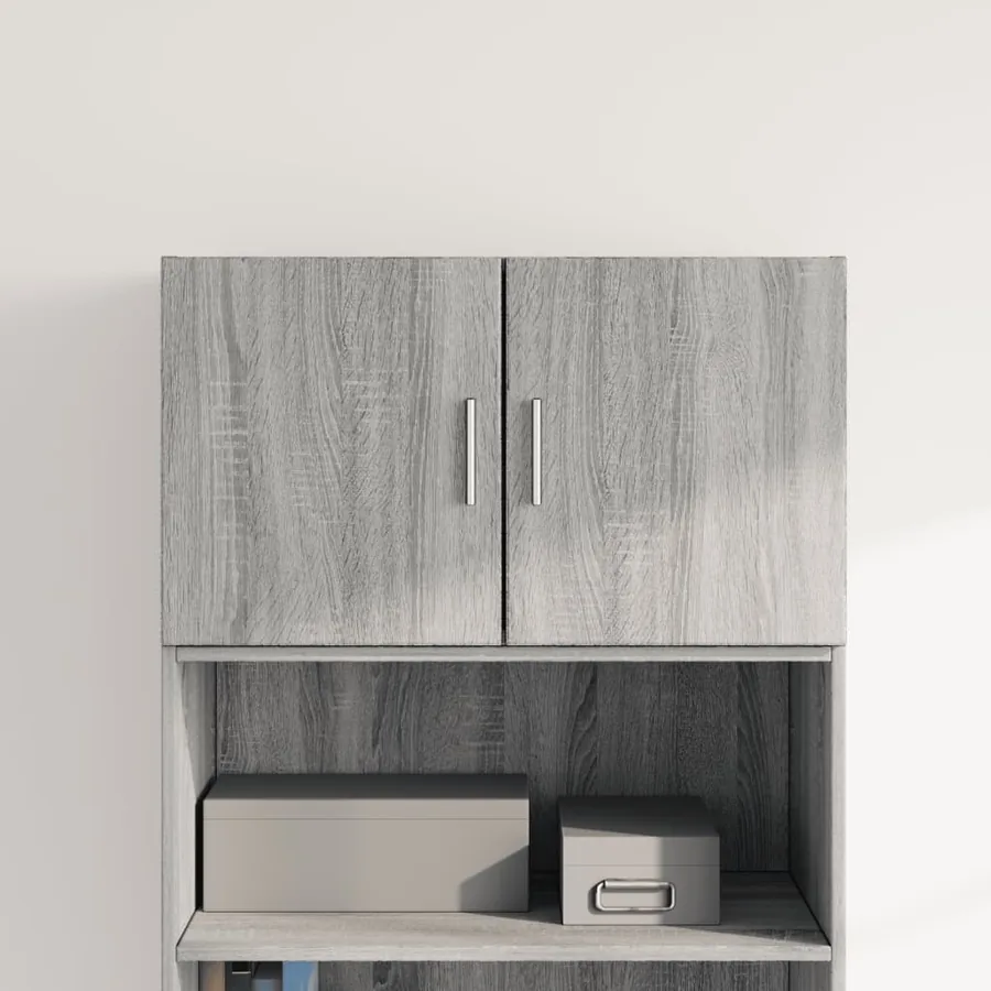 Armoire murale sonoma gris 70x42,5x40 cm bois d'ingénierie