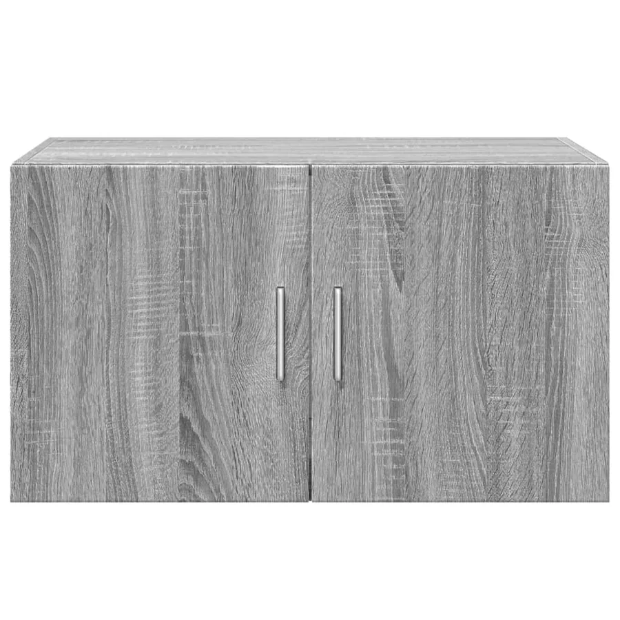 Armoire murale sonoma gris 70x42,5x40 cm bois d'ingénierie - 4